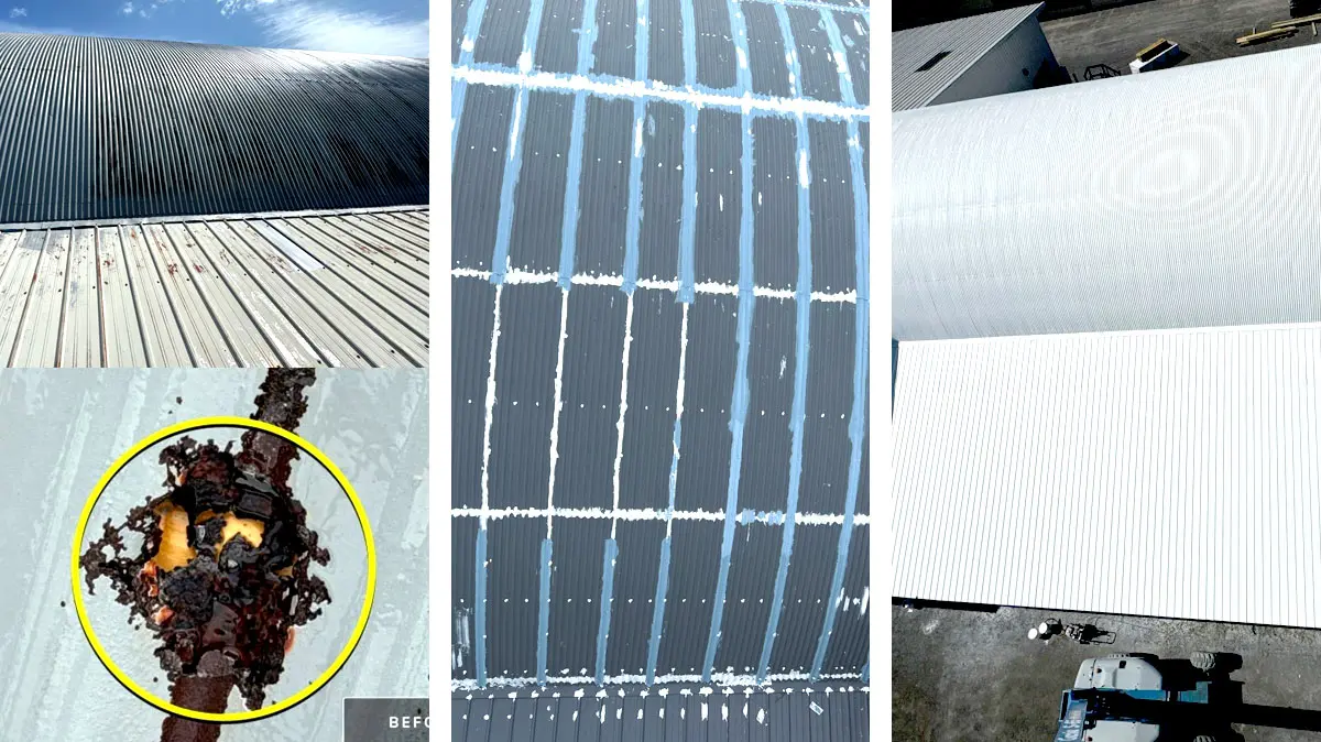 Wise White Roofing Metal Roof Restoration Wise White Roofing Metal Roof Restoration
